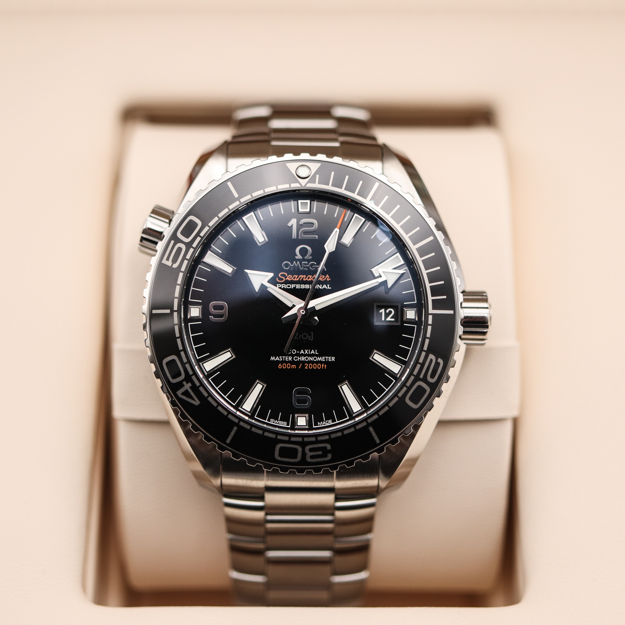 Seamaster Planet Ocean M Co Axial Master Chronometer Mm Omega