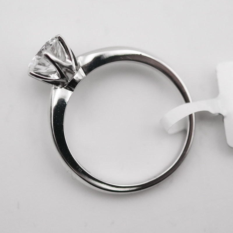 Jewellery Engagement Ring in White Gold Gredzens