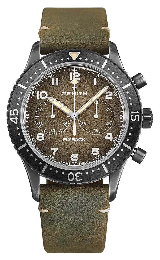 Zenith Pilot Cronometro Tipo CP-2 Flyback