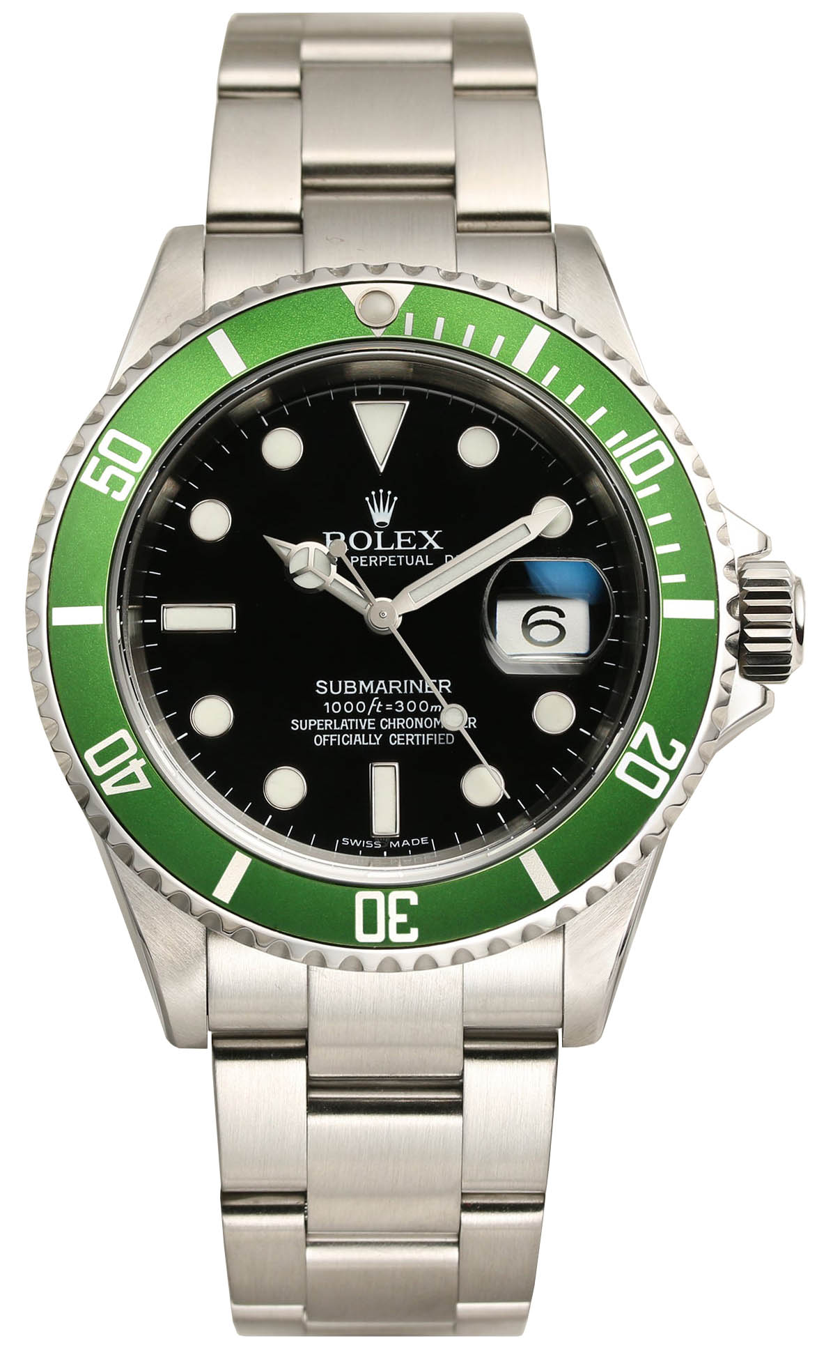 Rolex Submariner Kermit "Flat 4"