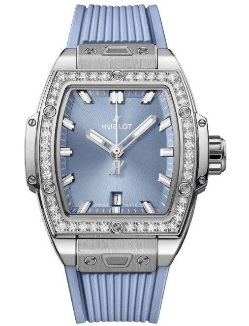 Hublot Spirit of Big Bang Steel Coal Blue Diamonds