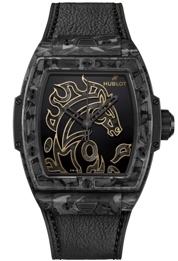 Hublot Spirit of Big Bang Year Of The Horse Frosted Carbon