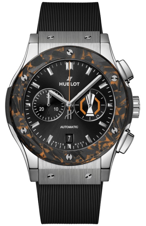 Hublot Classic Fusion Chronograph UEFA Europa League Titanium Carbon