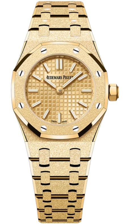 Audemars Piguet Royal Oak Mini Frosted Gold Quartz