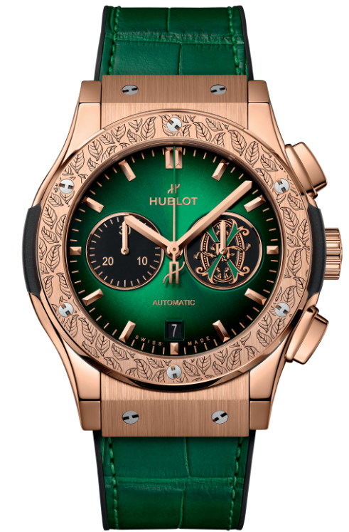 Hublot Classic Fusion 42 Chronograph Arturo Fuente King Gold