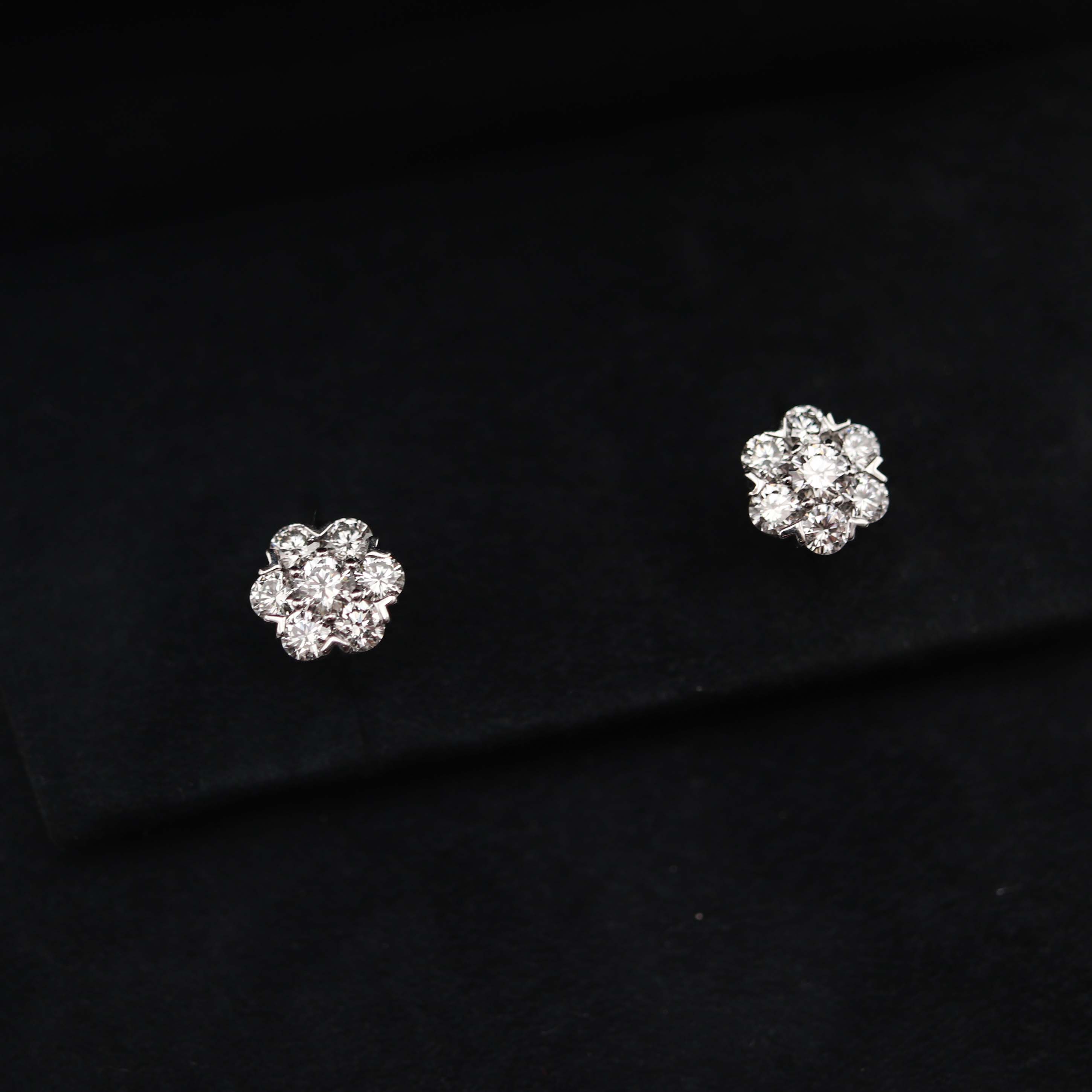 Van Cleef & Arpels Puces d'oreilles Fleurette Earrings