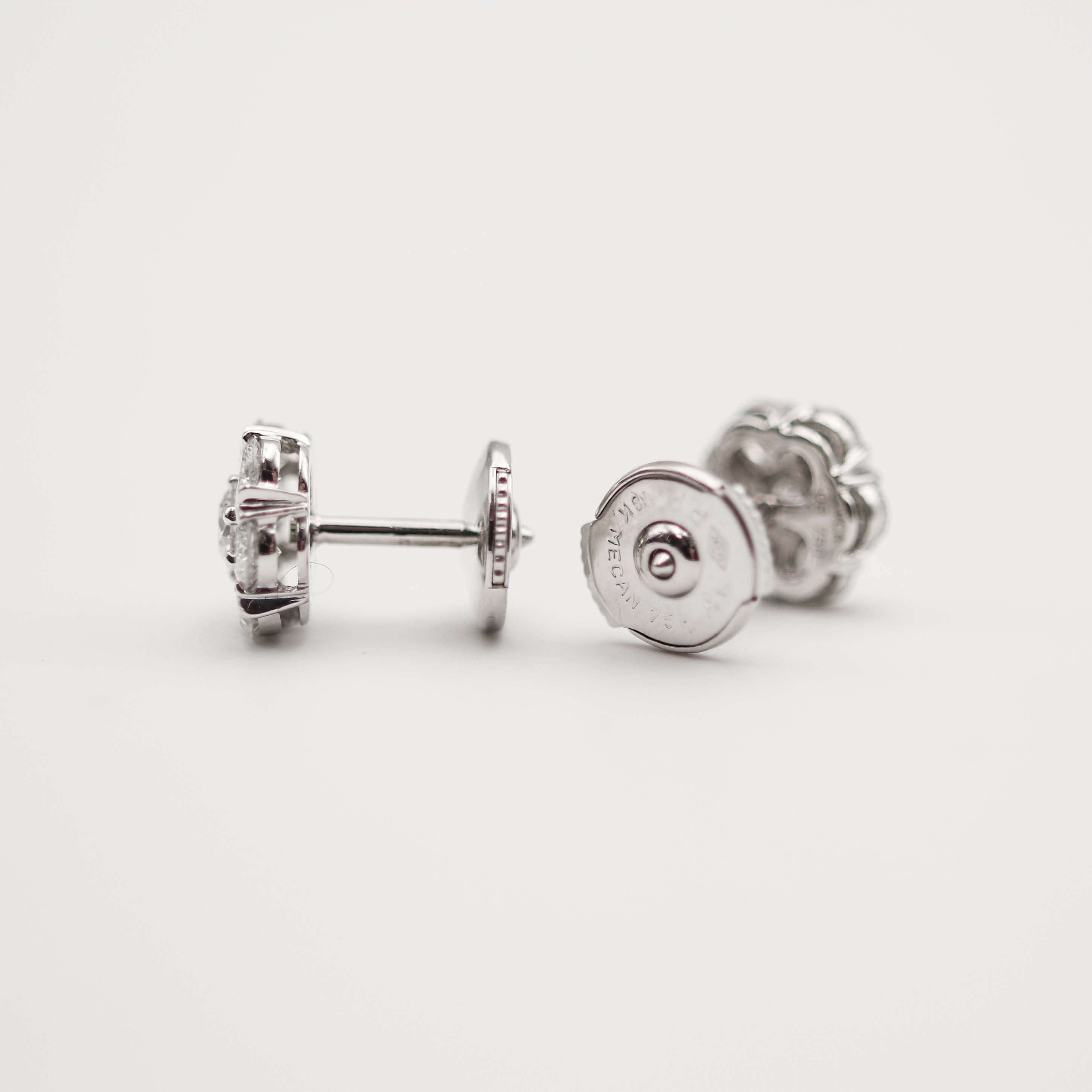 Van Cleef & Arpels Puces d'oreilles Fleurette Earrings