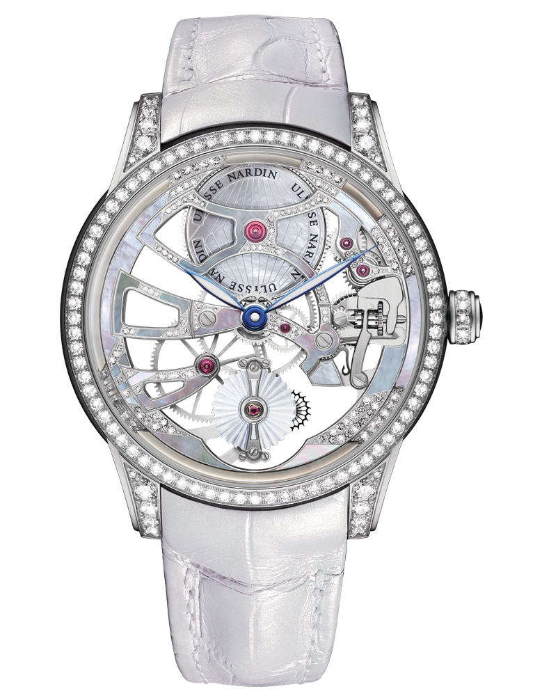 Classic Skeleton Tourbillon Lady Ulysse Nardin 1700 129BC 01