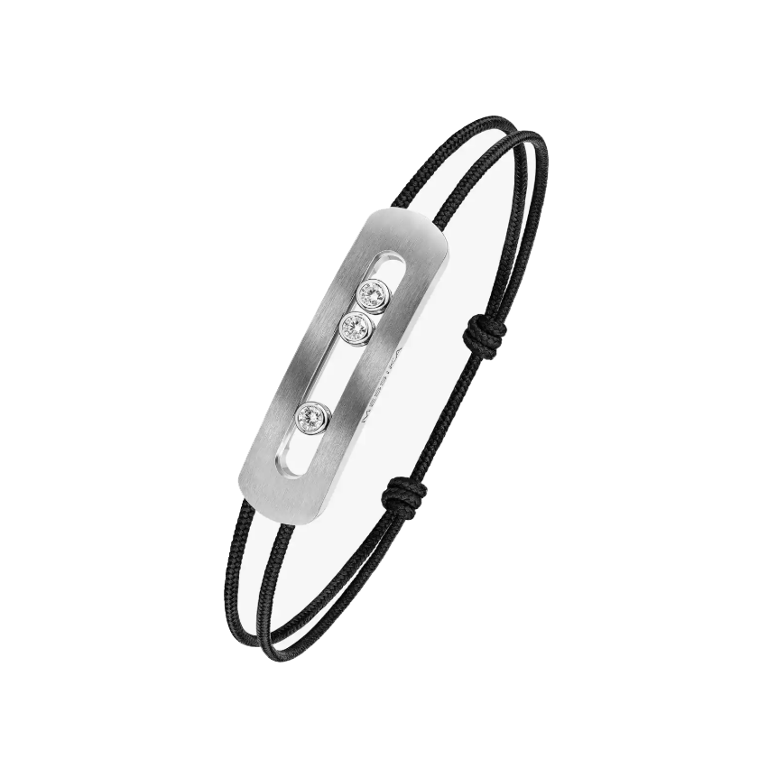 Messika Move Titanium Natural XL Cord Armbånd