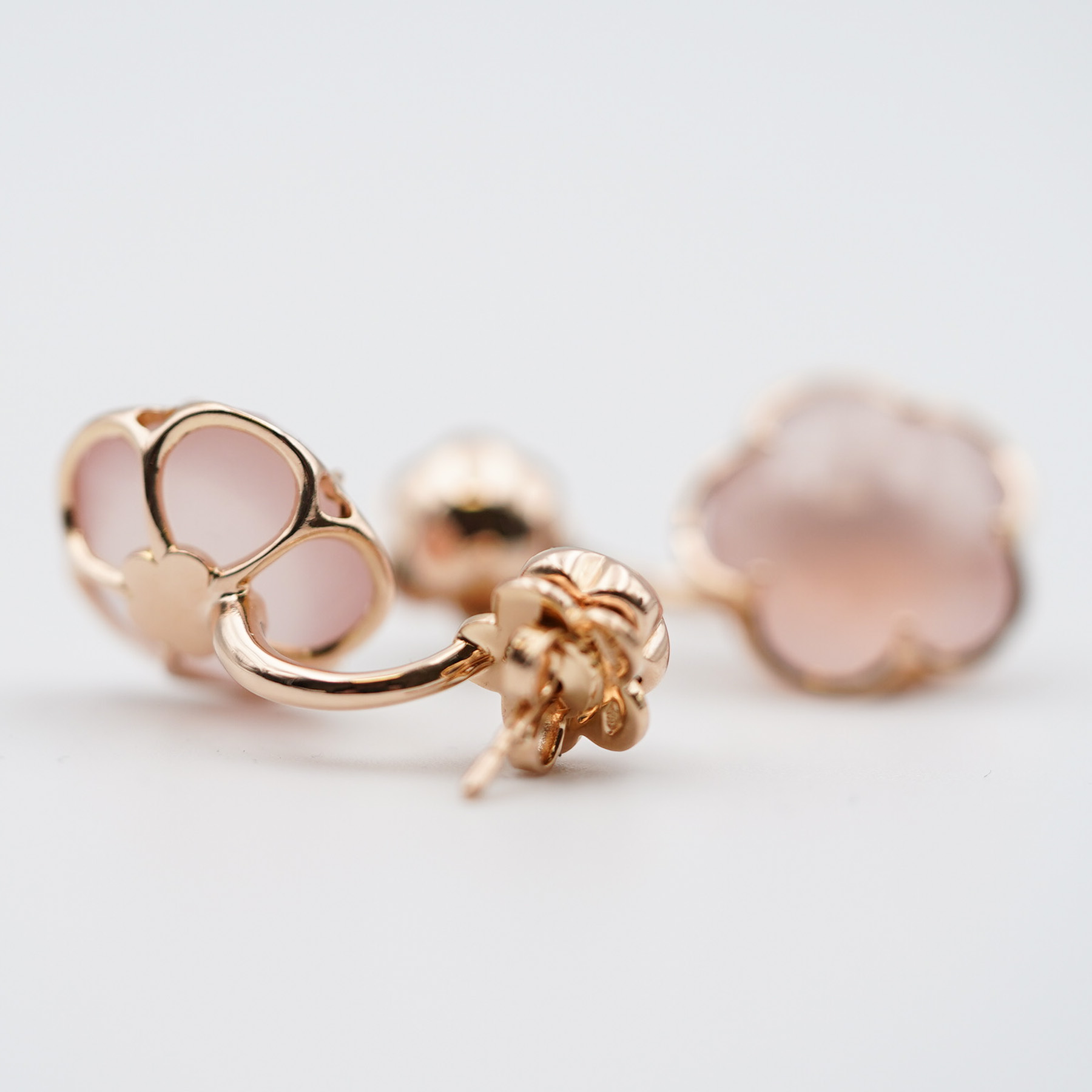 Pasquale Bruni Bon Ton Rose Quartz Earrings