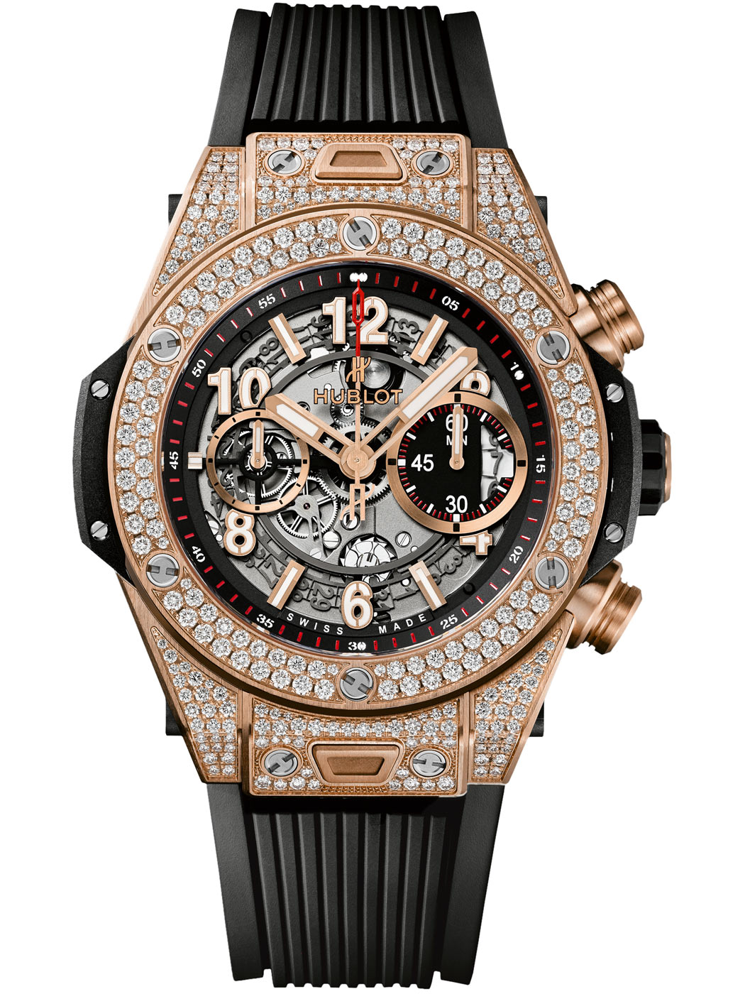 Hublot Big Bang Unico 42 King Gold Pave