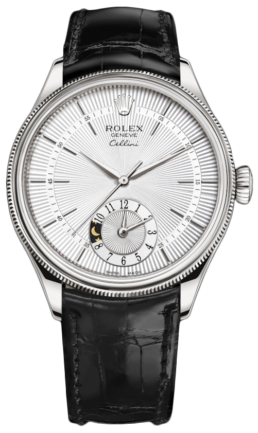 Rolex Cellini Dual Time White Gold