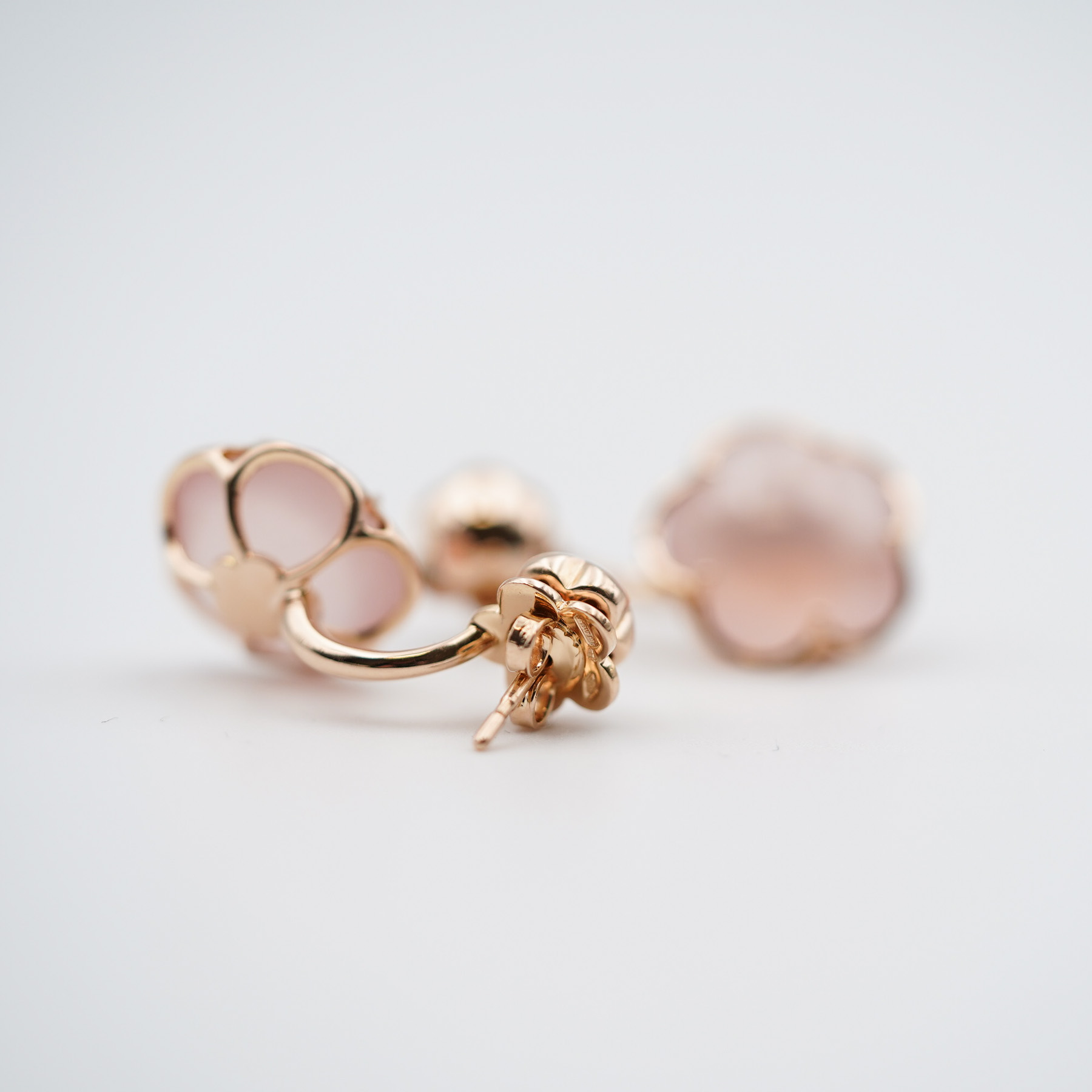 Pasquale Bruni Bon Ton Rose Quartz Earrings
