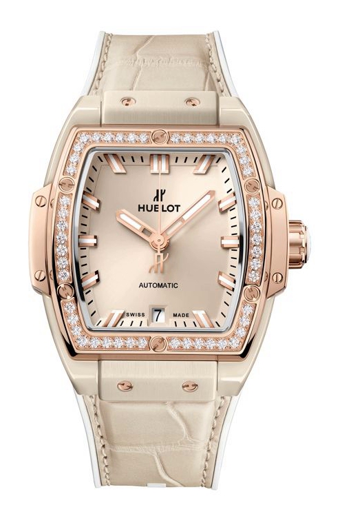 Hublot Spirit of Big Bang 39 Ceramic King Gold Diamonds