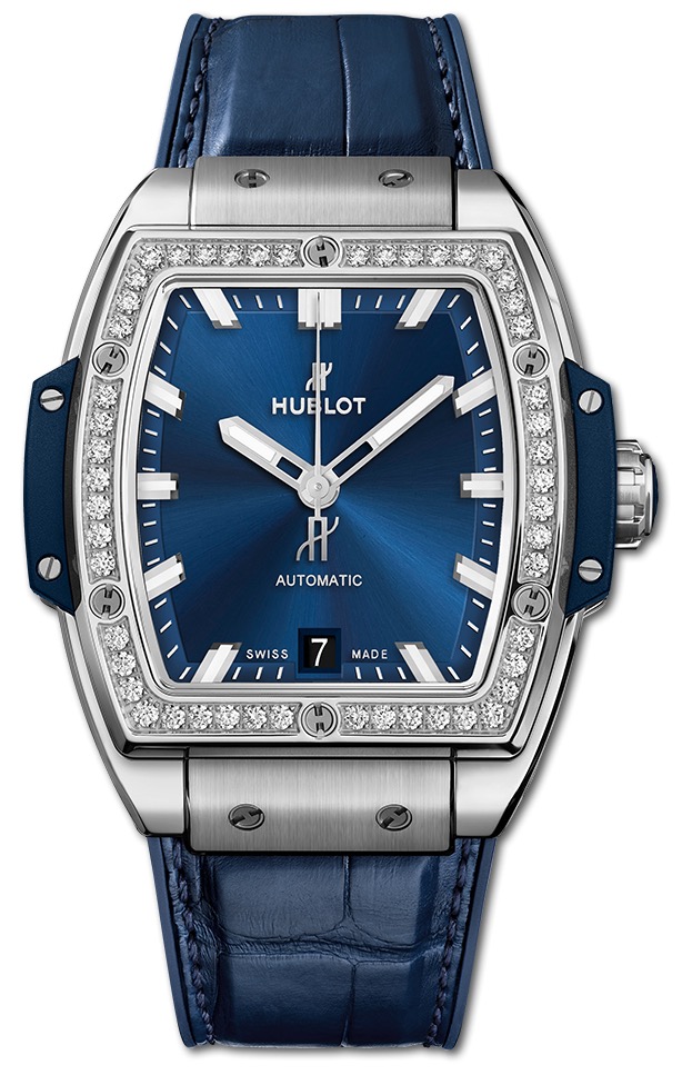 Hublot Spirit of Big Bang 39 Titanium Blue Diamonds