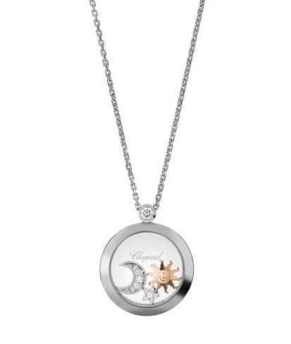 Chopard Happy Sun, Moon and Stars Necklace