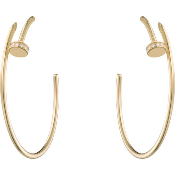 juste un clou earring yellow gold