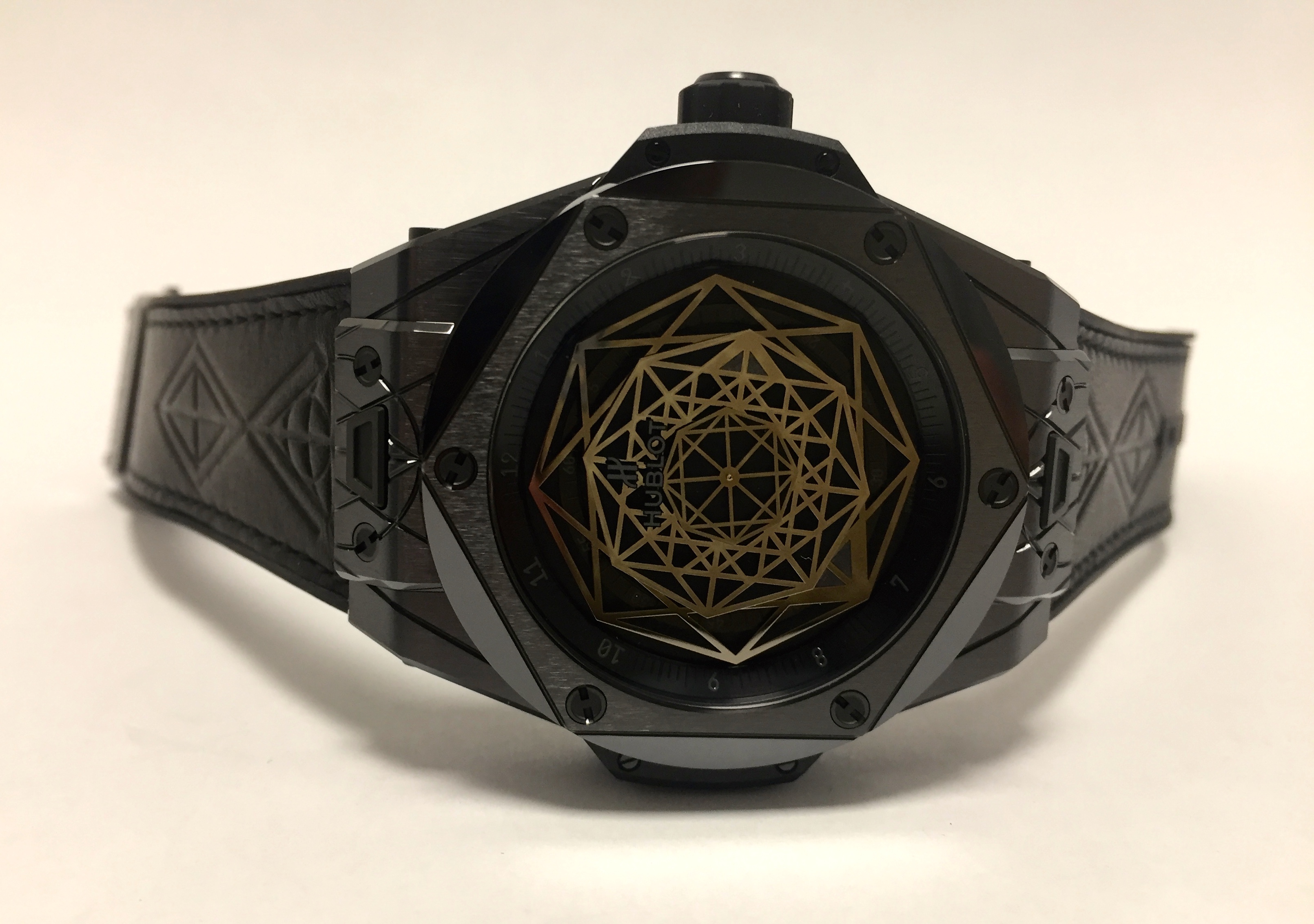 Hublot big bang 2024 sang bleu all black