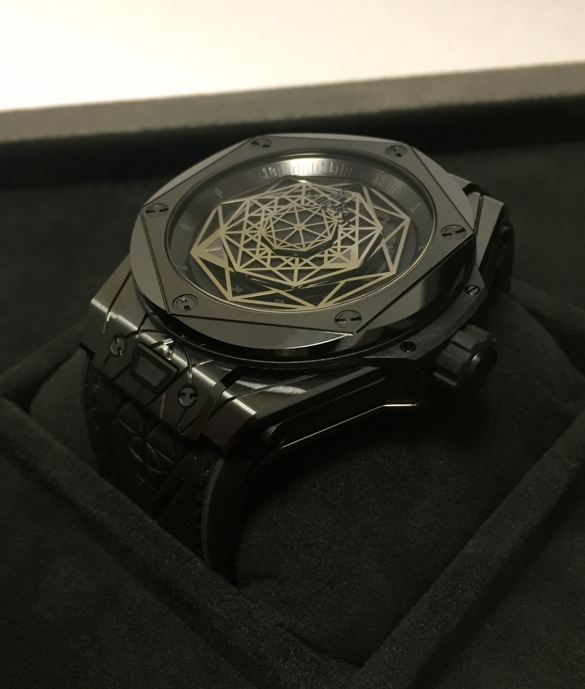 Hublot Big Bang Sang Bleu All Black