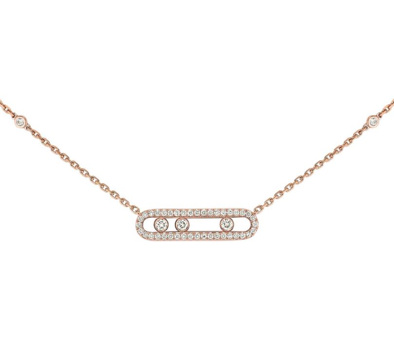 Messika Baby Move Pavé Halsband