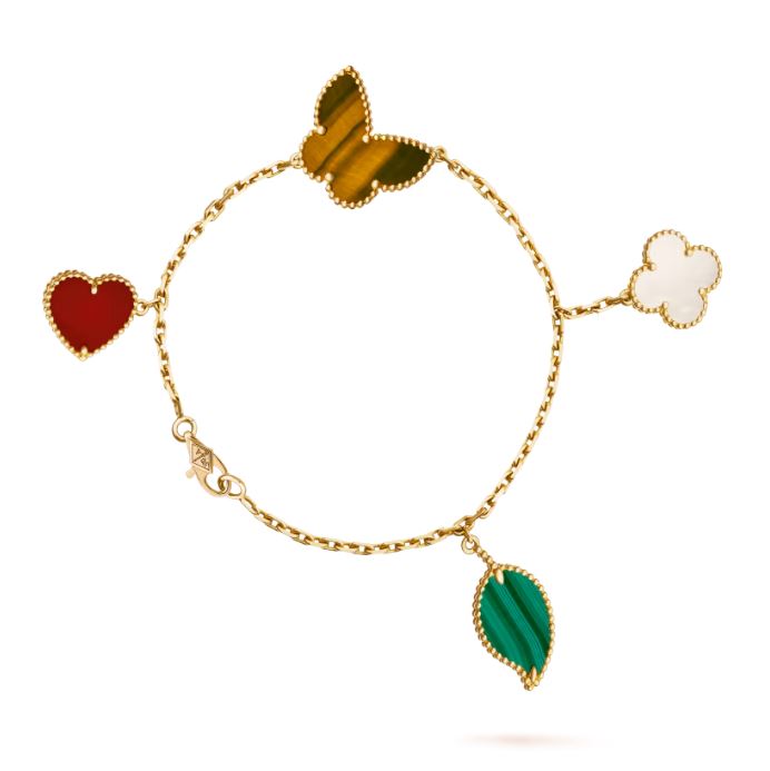 Van Cleef & Arpels Lucky Alhambra bracelet, 4 motifs Bracelet