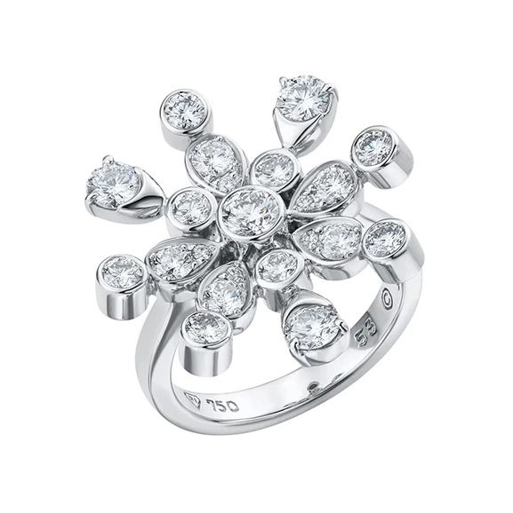Piaget Drop Motif Diamonds Ring