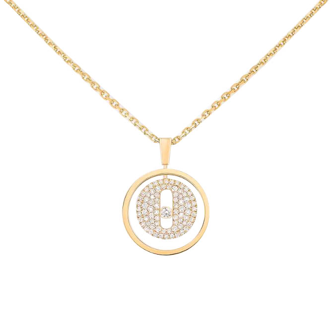 Messika Lucky Move SM Pavé Halsband