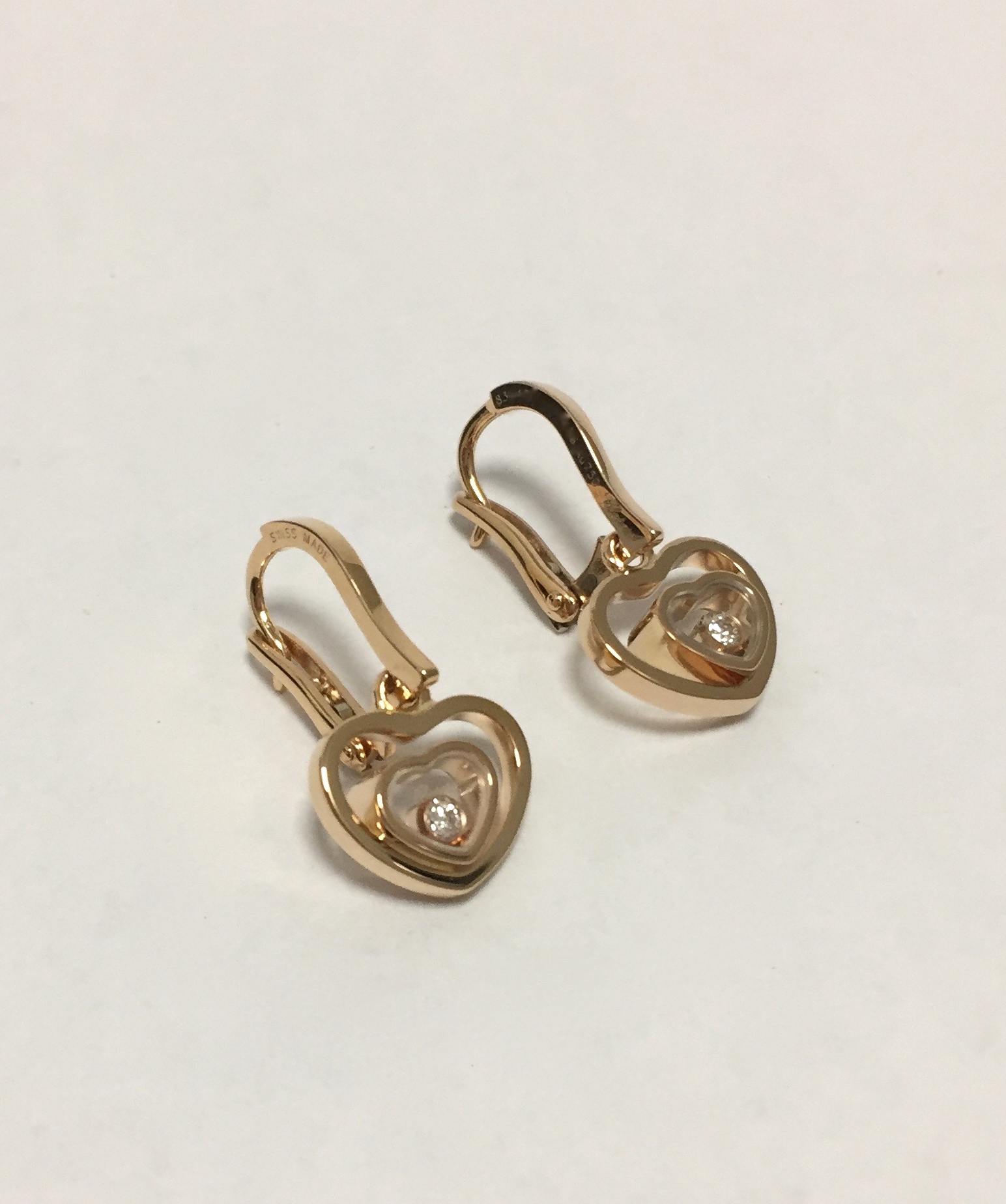 Chopard Happy Hearts Diamond Earrings