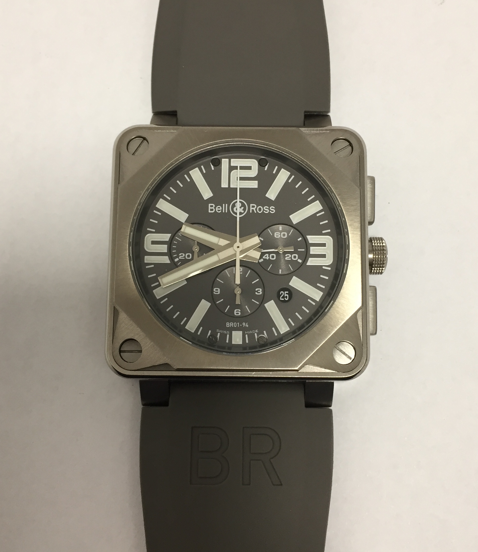 BR 01-94 Pro Titanium Chronographe | Bell&Ross | BR0194-TI-PRO