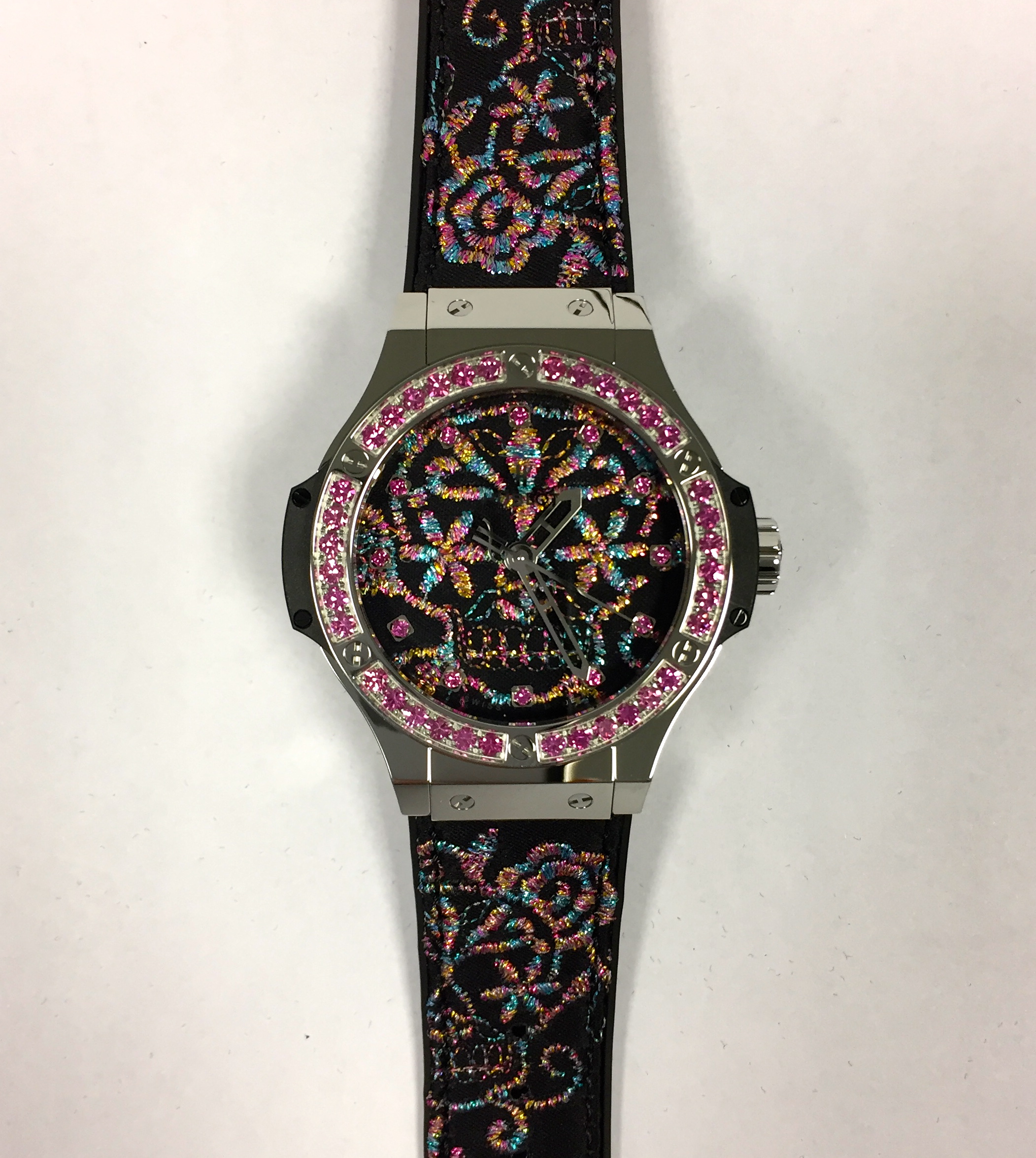 Hublot Big Bang 41 Broderie Sugar Skull Steel