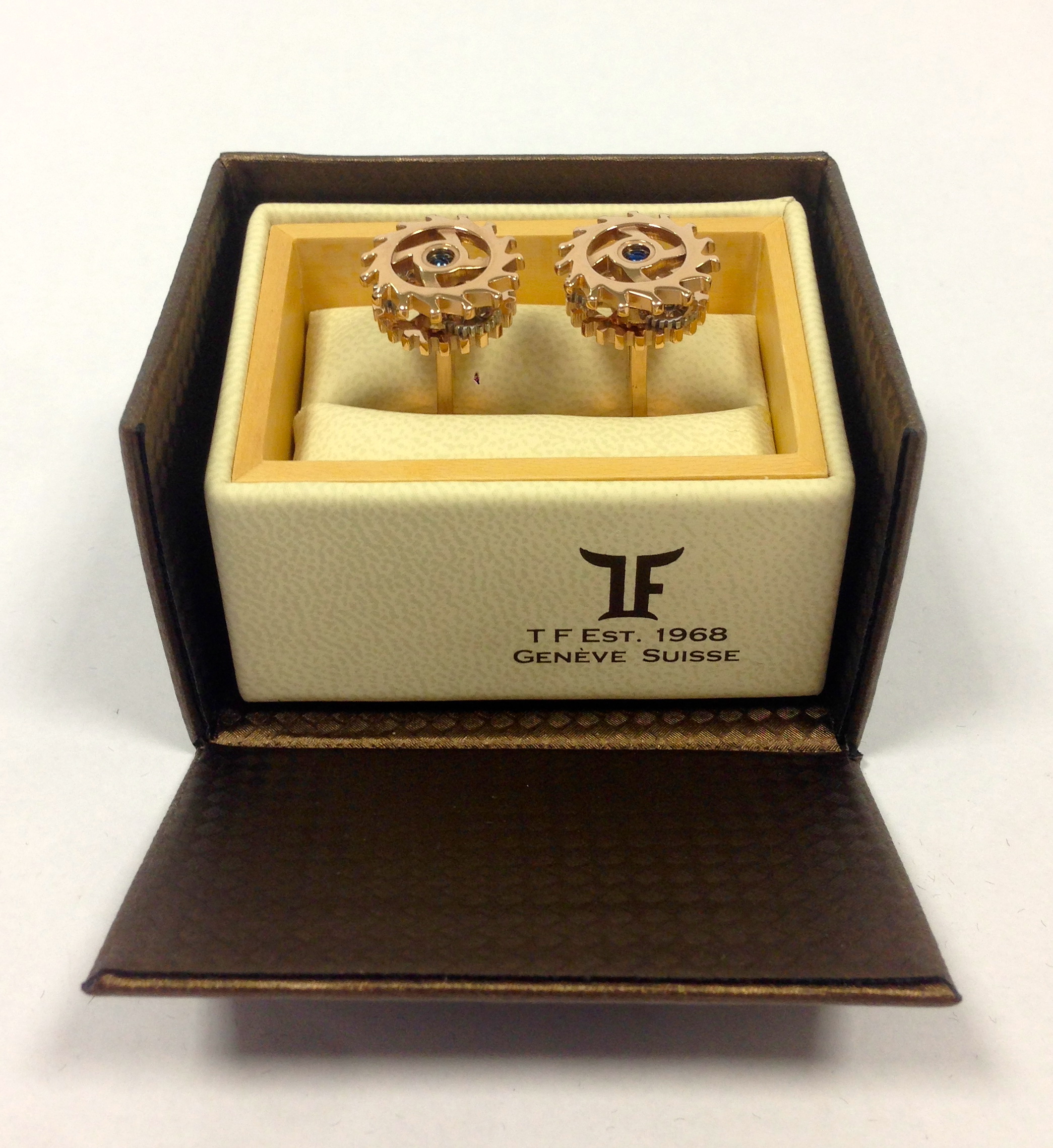 Tf Est. 1968 TF Est. 1968 Wheel Cufflinks
