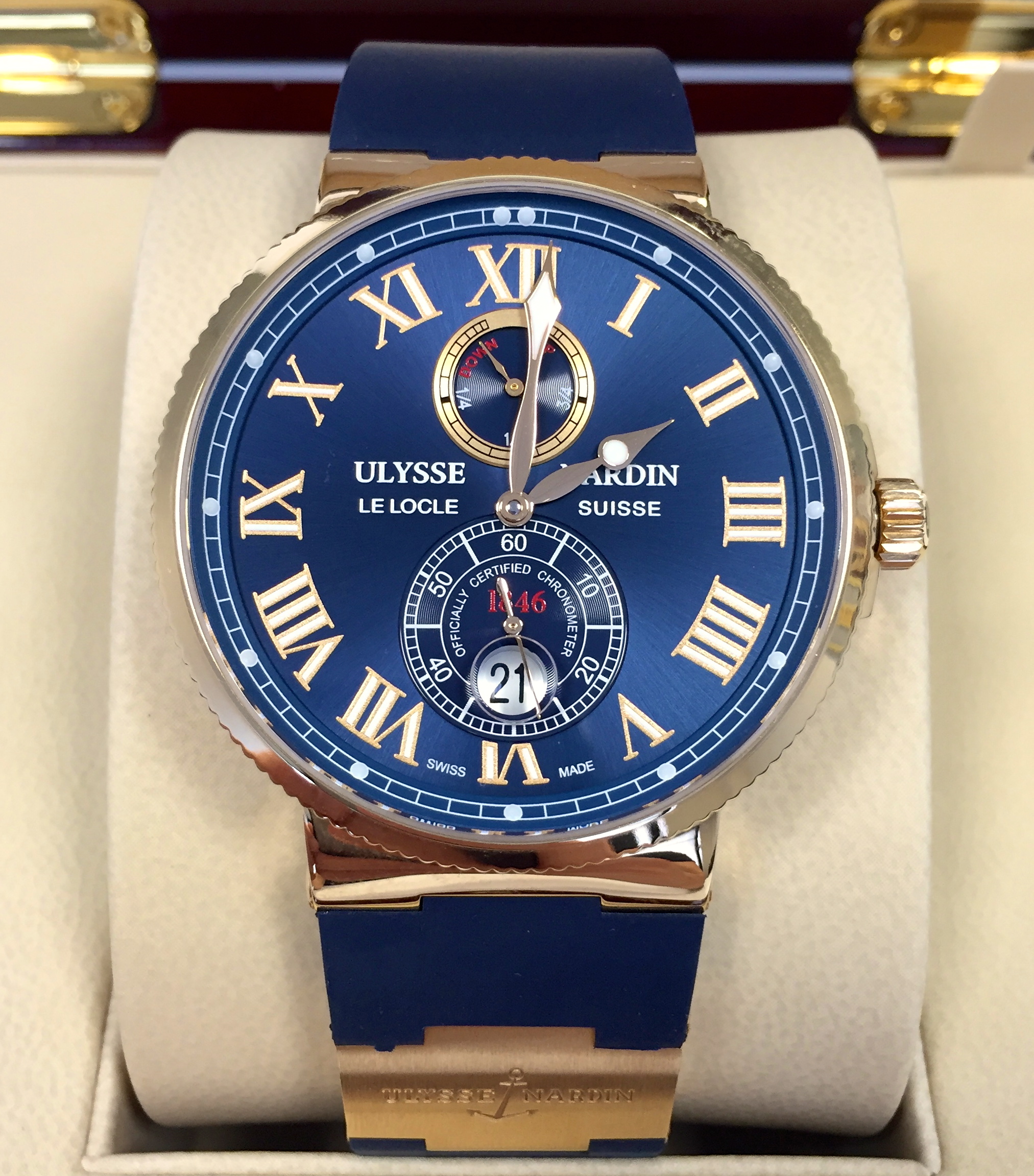 Ulysse Nardin Marine Chronometer 43 mm