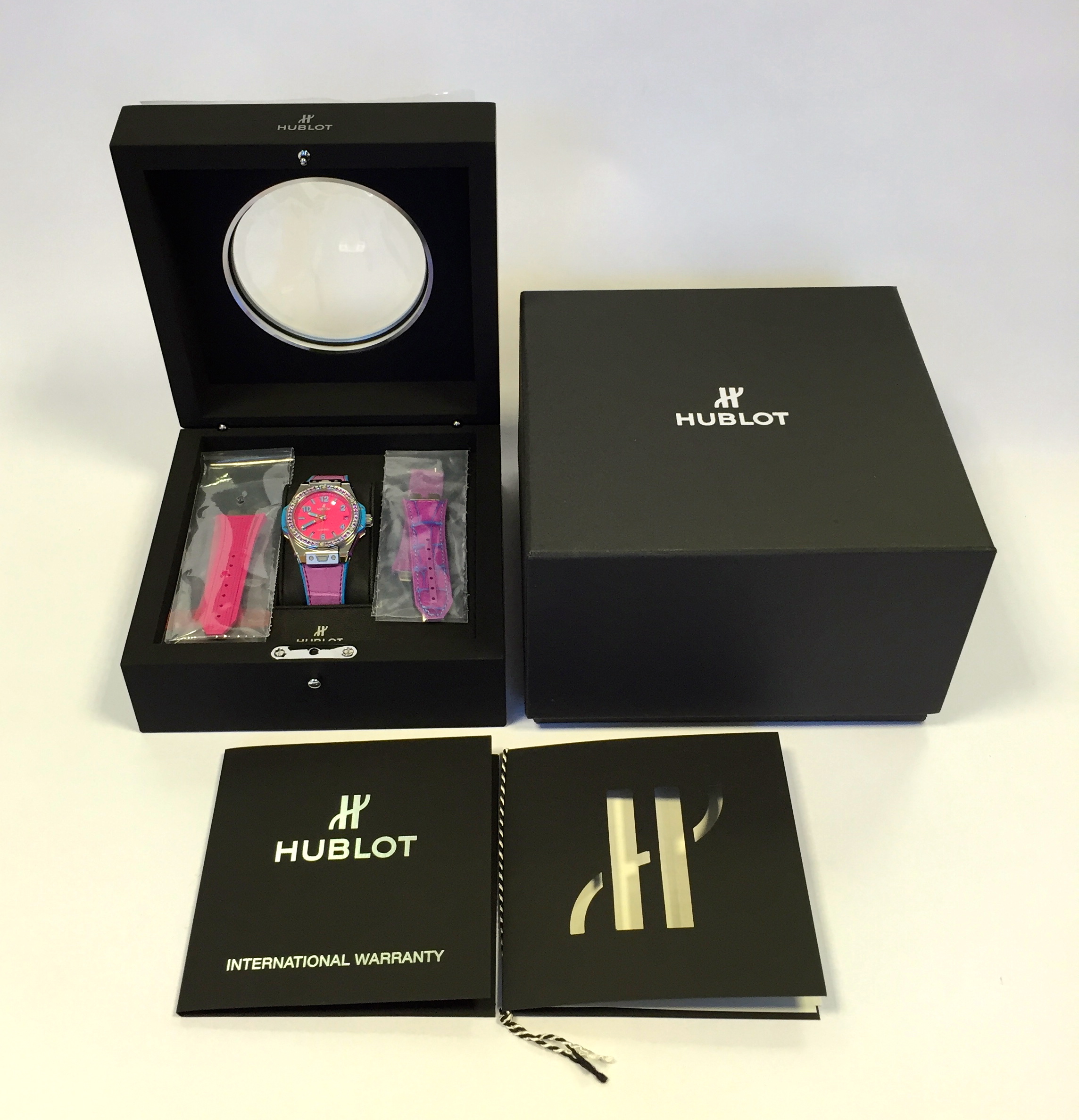 Hublot Big Bang 39 One Click Pop Art Steel Purple