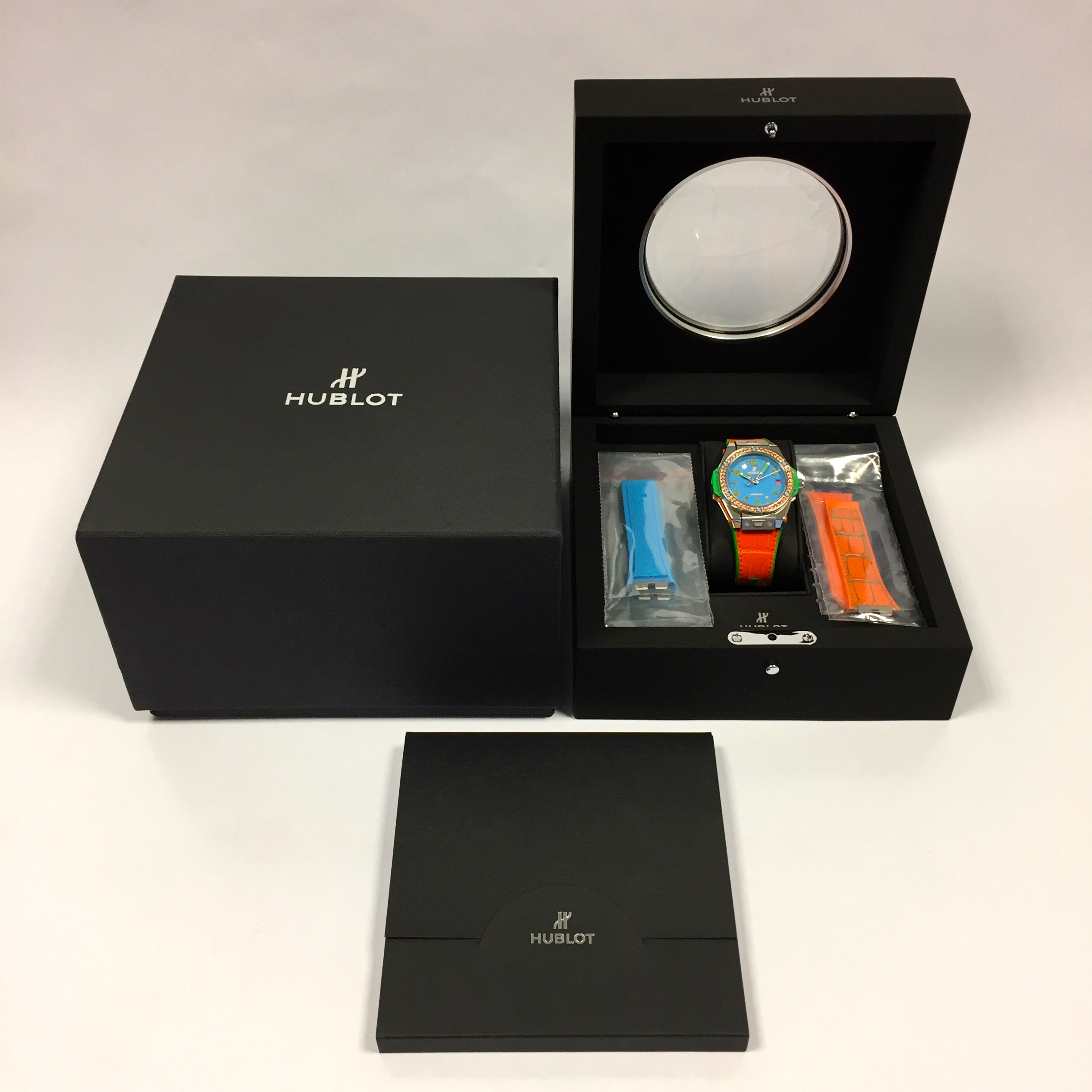 Hublot Big Bang 39 One Click Pop Art Steel Orange