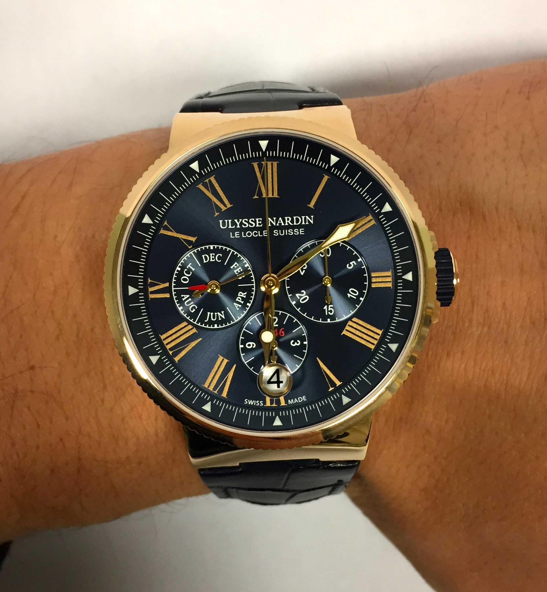 Marine Chronograph Ulysse Nardin 1532 150 43