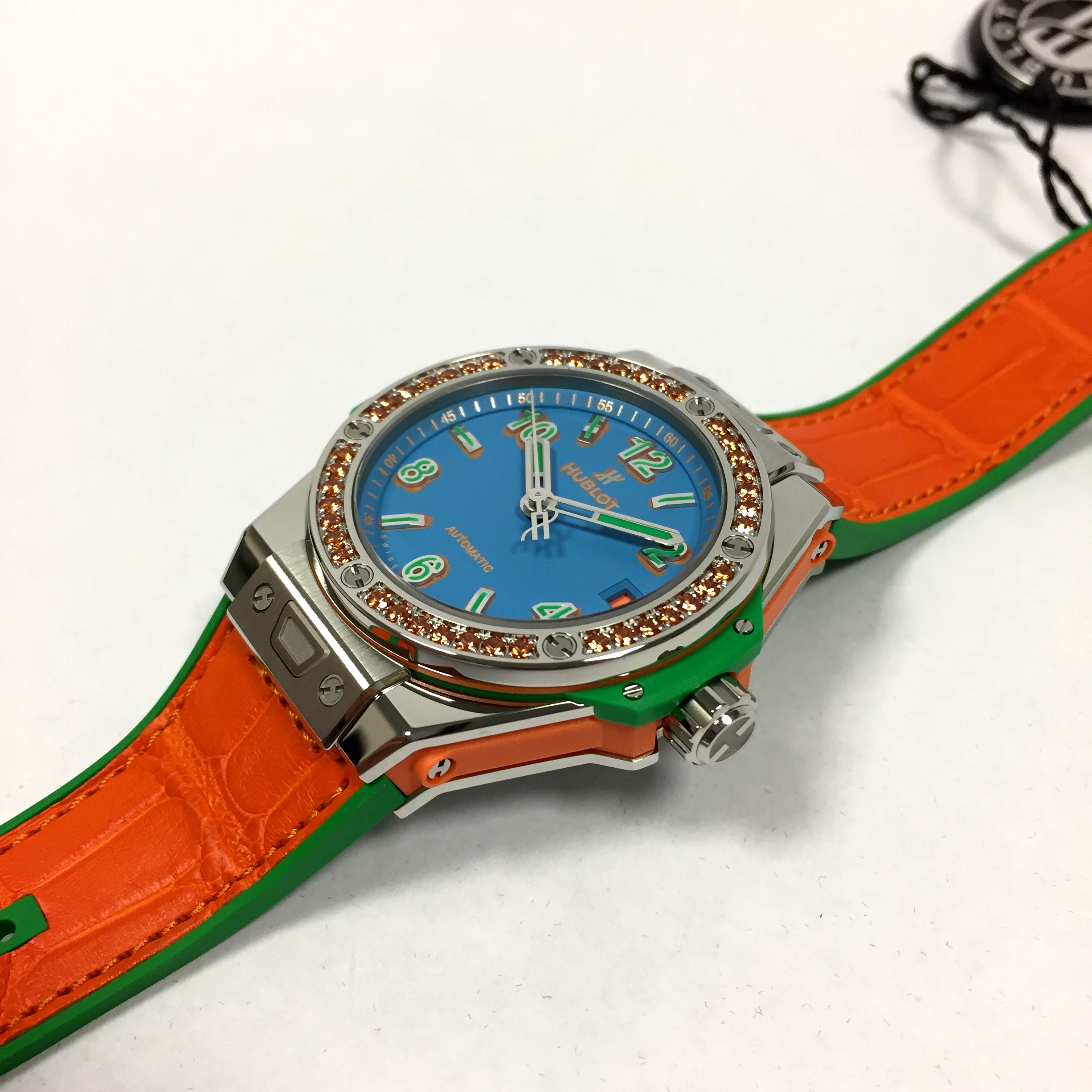 Hublot Big Bang 39 One Click Pop Art Steel Orange