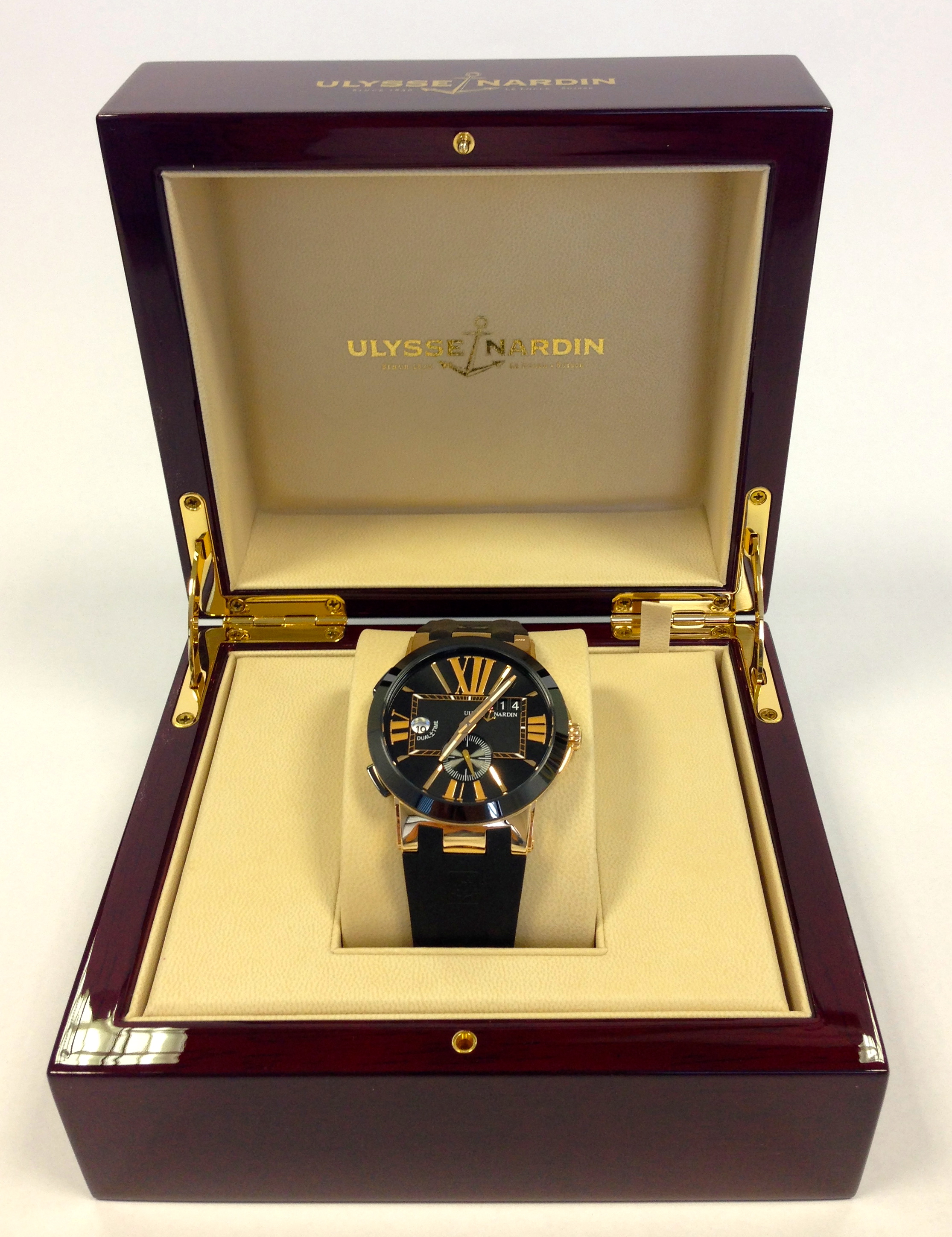 Ulysse Nardin Executive Dual Time Gold