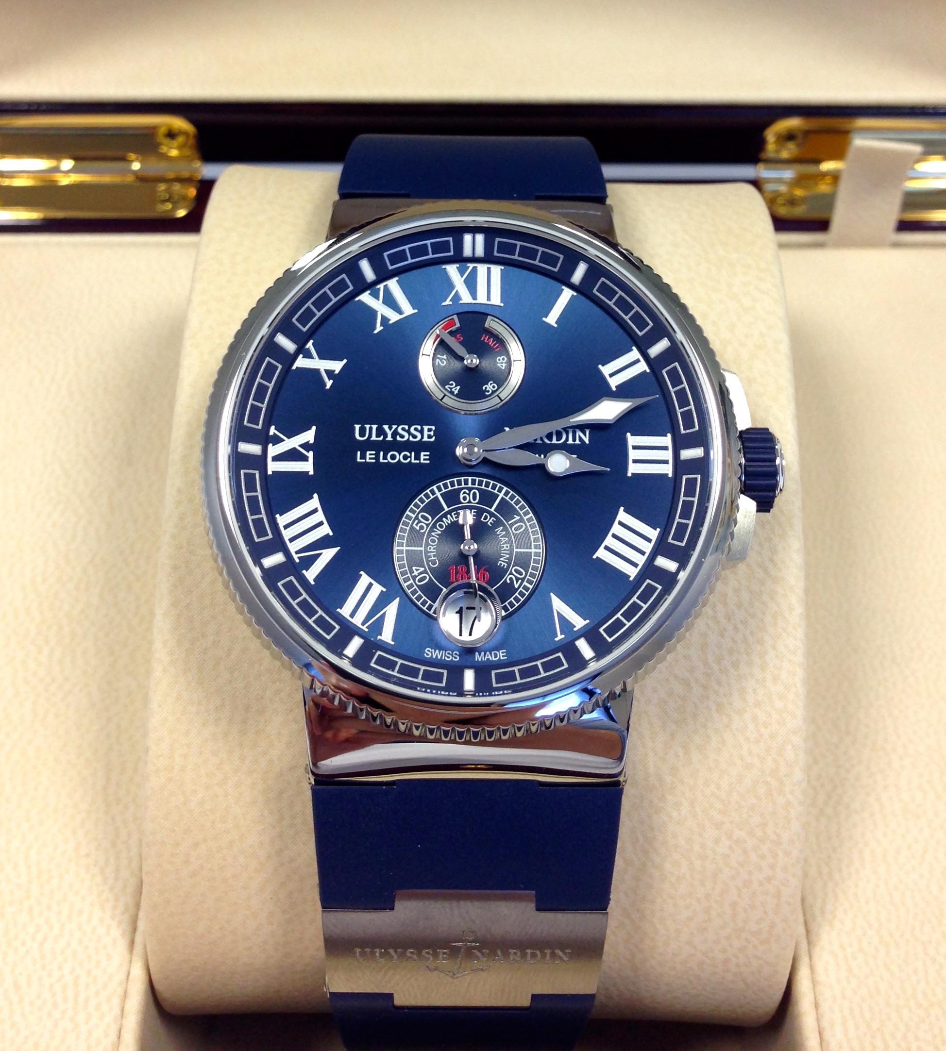 Marine Chronometer Manufacture 43 mm Ulysse Nardin 1183 126 3 43