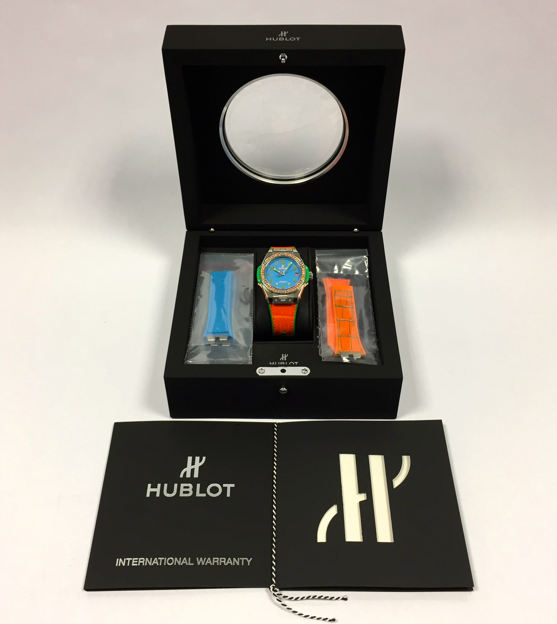 Hublot Big Bang 39 One Click Pop Art Steel Orange