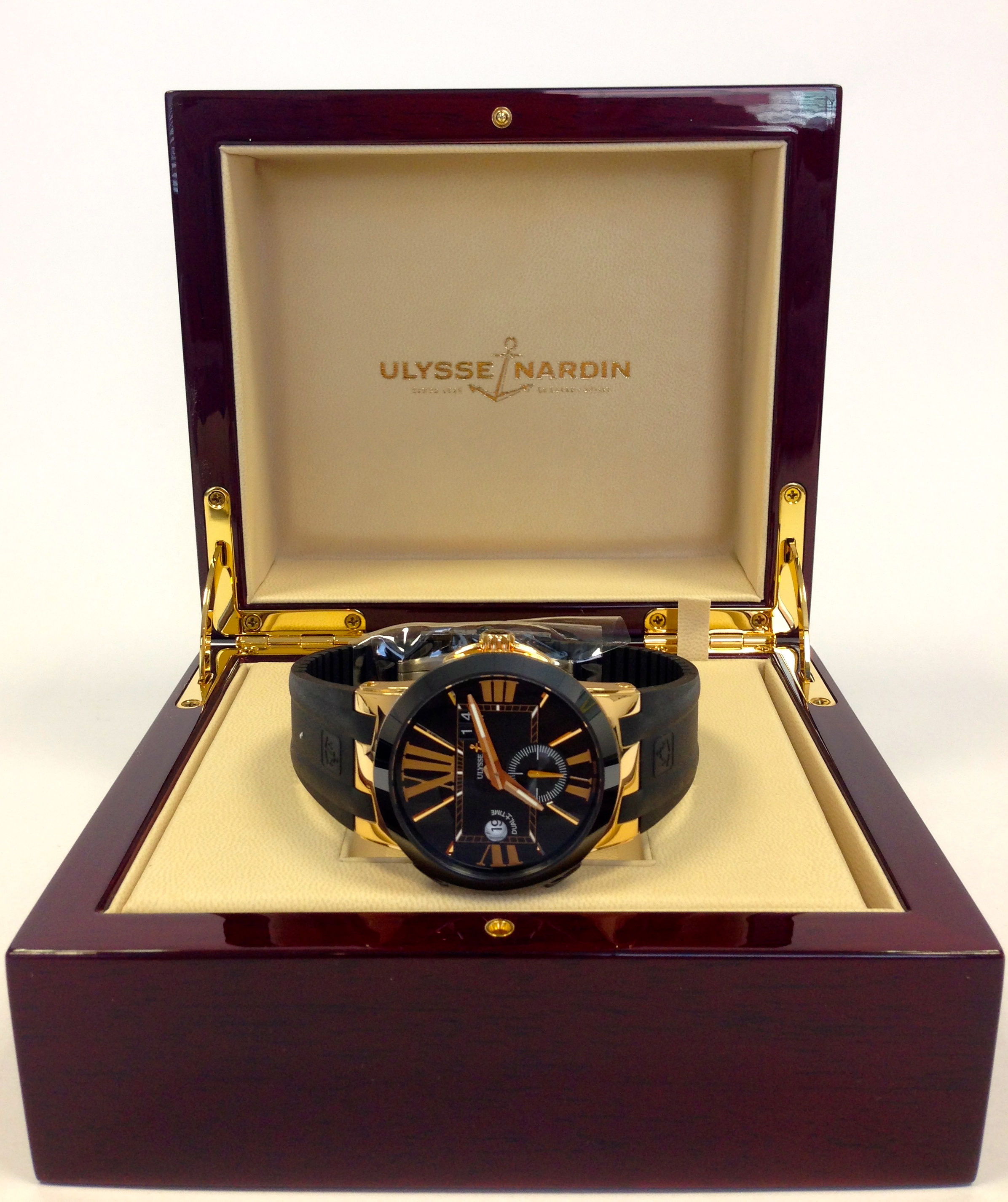 Ulysse Nardin Executive Dual Time Gold