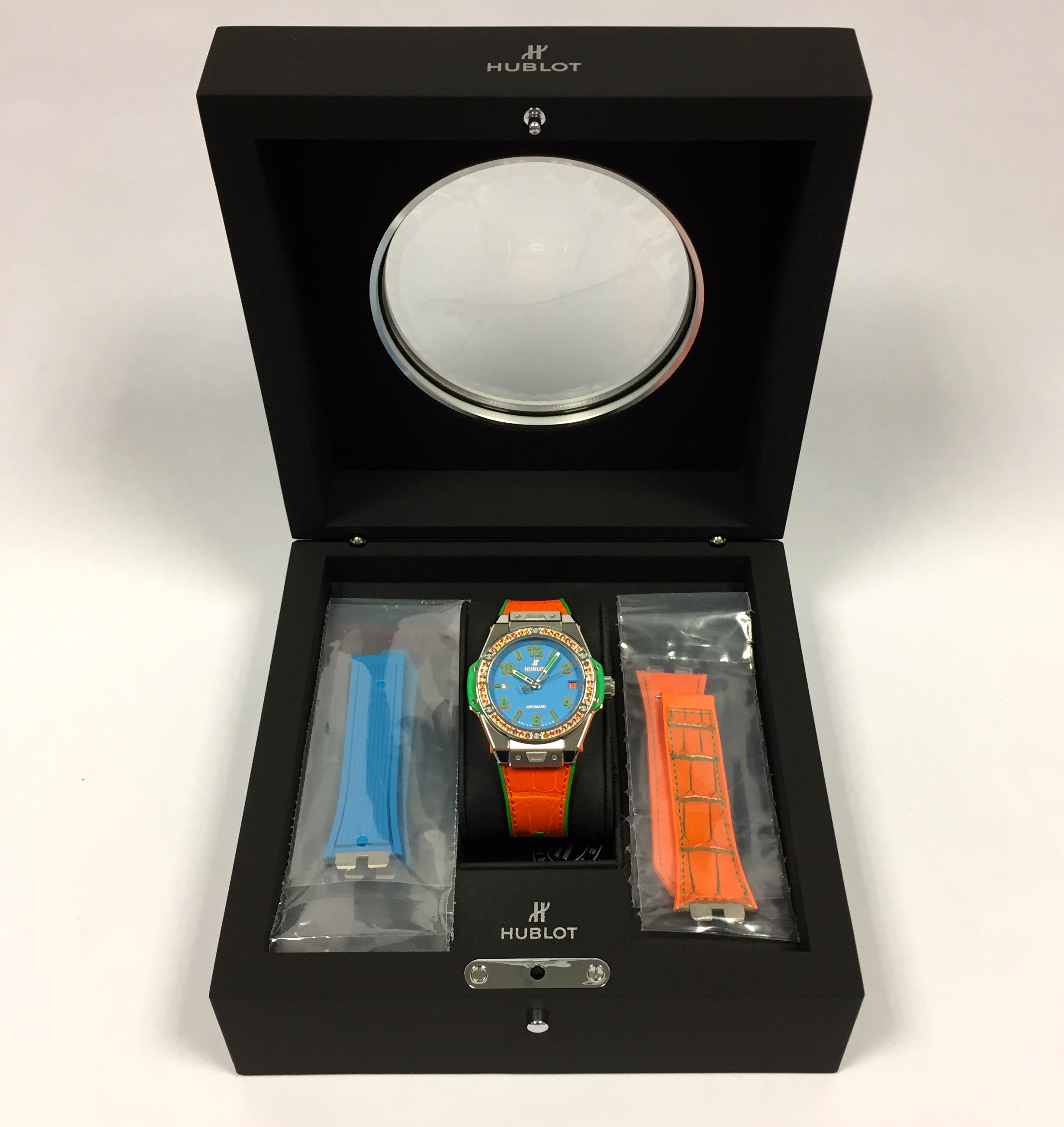 Hublot Big Bang 39 One Click Pop Art Steel Orange
