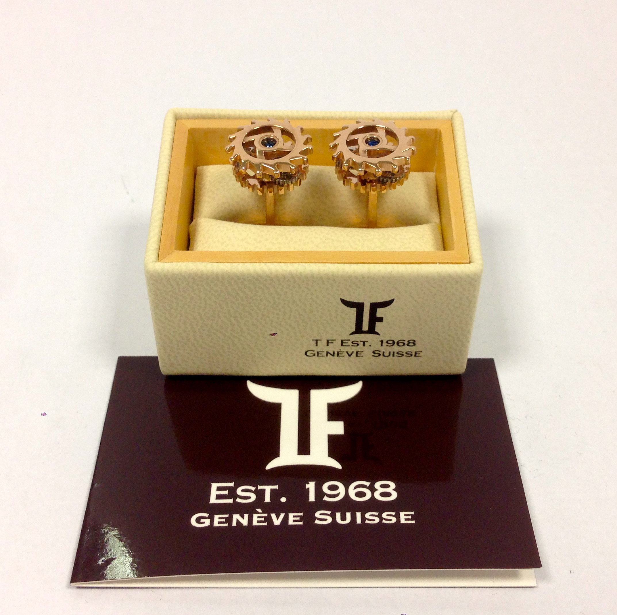 Tf Est. 1968 TF Est. 1968 Wheel Cufflinks