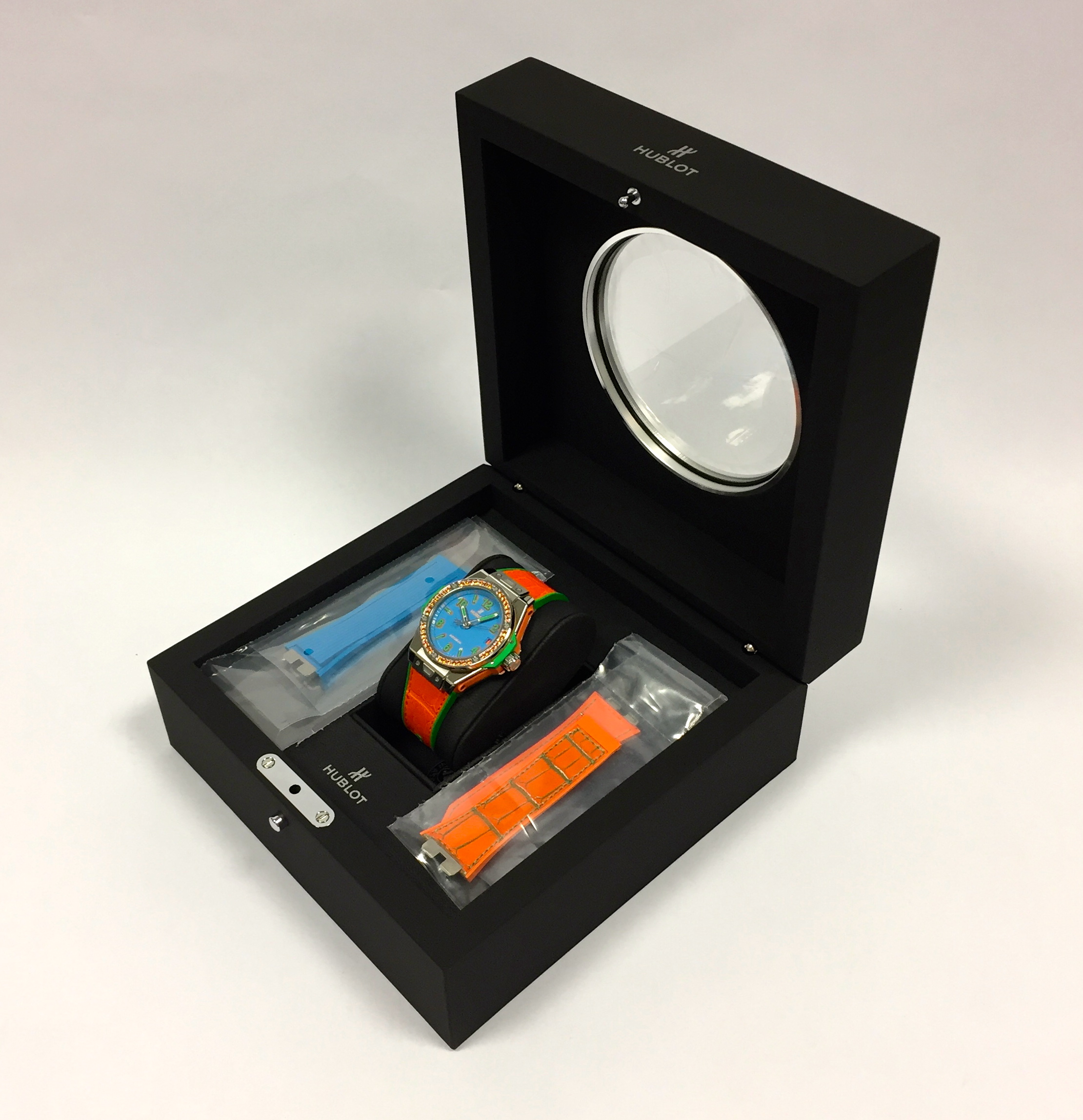 Hublot Big Bang 39 One Click Pop Art Steel Orange