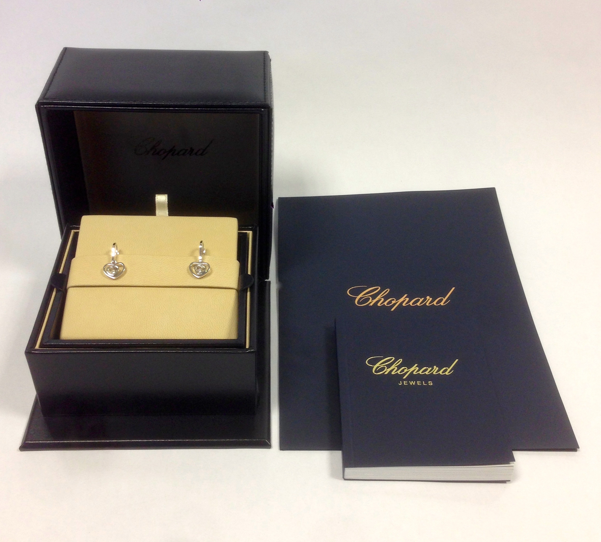 Chopard Happy Hearts Diamond Earrings