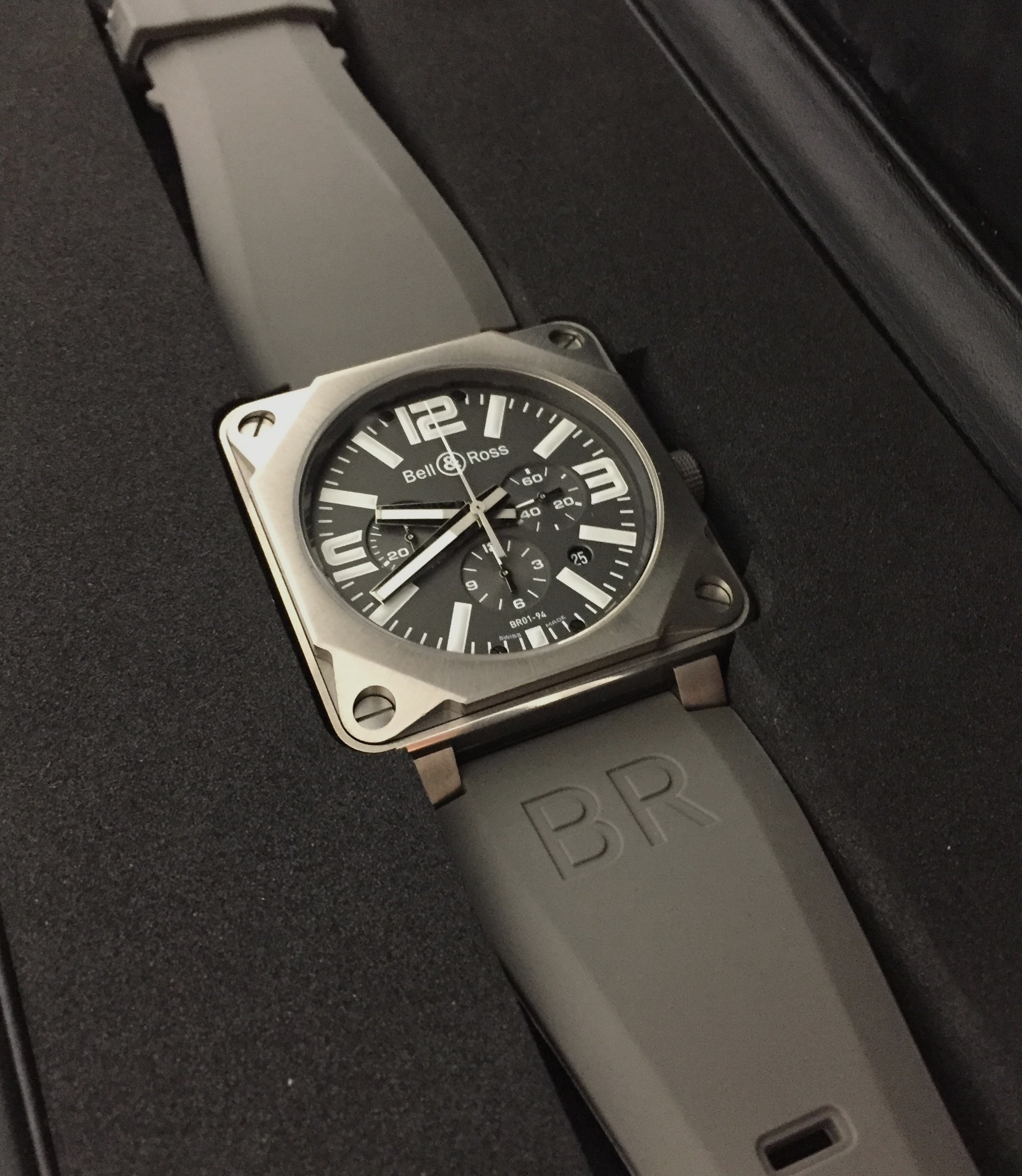 BR 01-94 Pro Titanium Chronographe | Bell&Ross | BR0194-TI-PRO