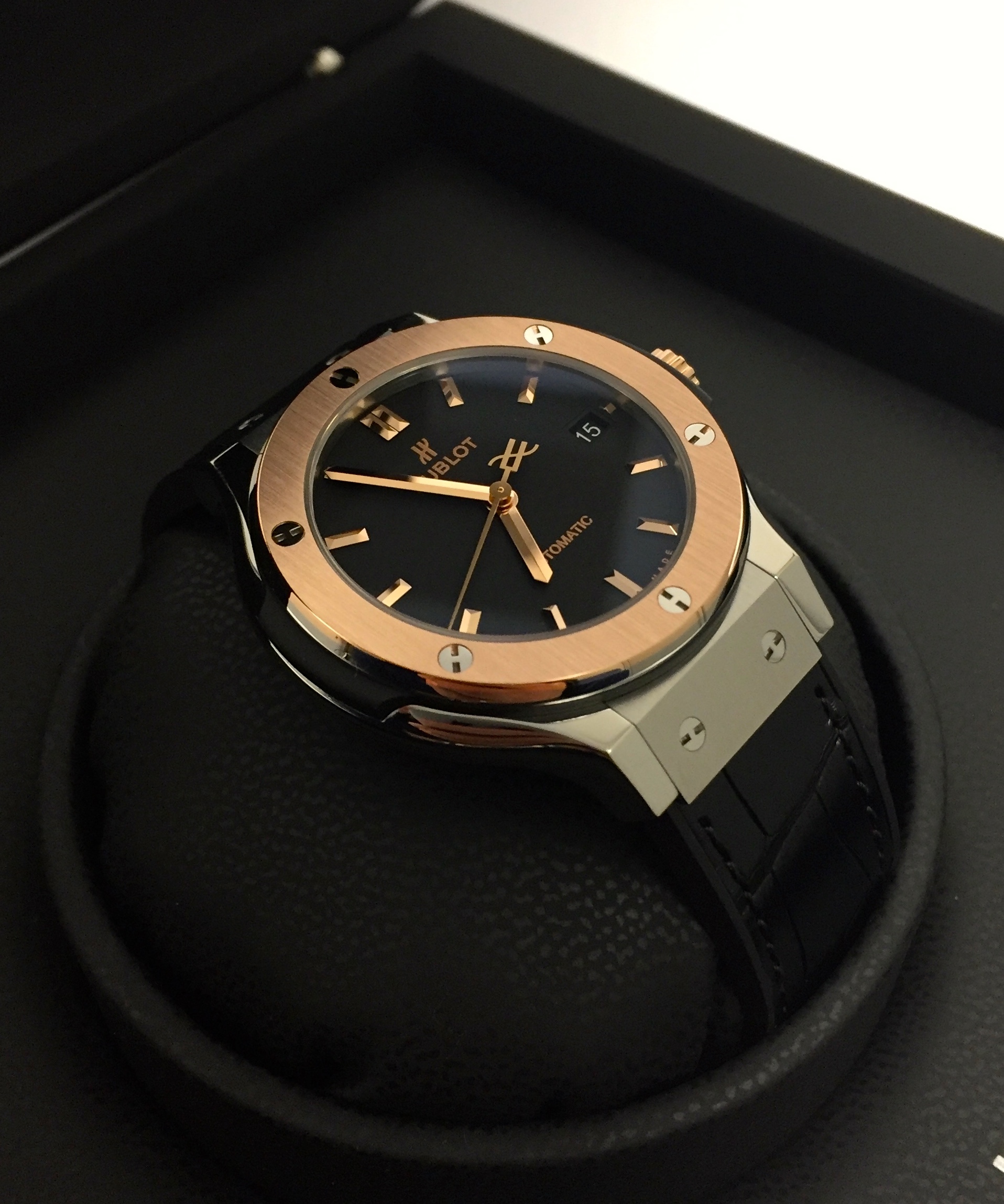 Hublot Classic Fusion 38 Titanium Gold