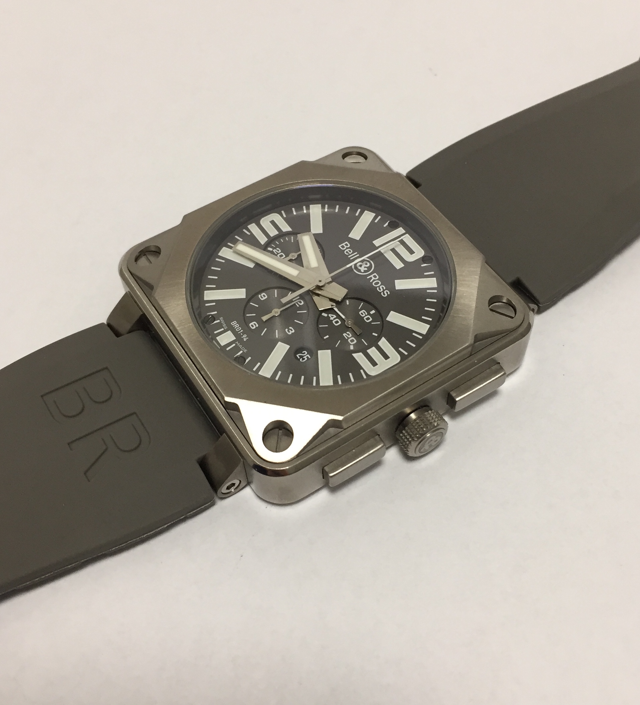 BR 01-94 Pro Titanium Chronographe | Bell&Ross | BR0194-TI-PRO