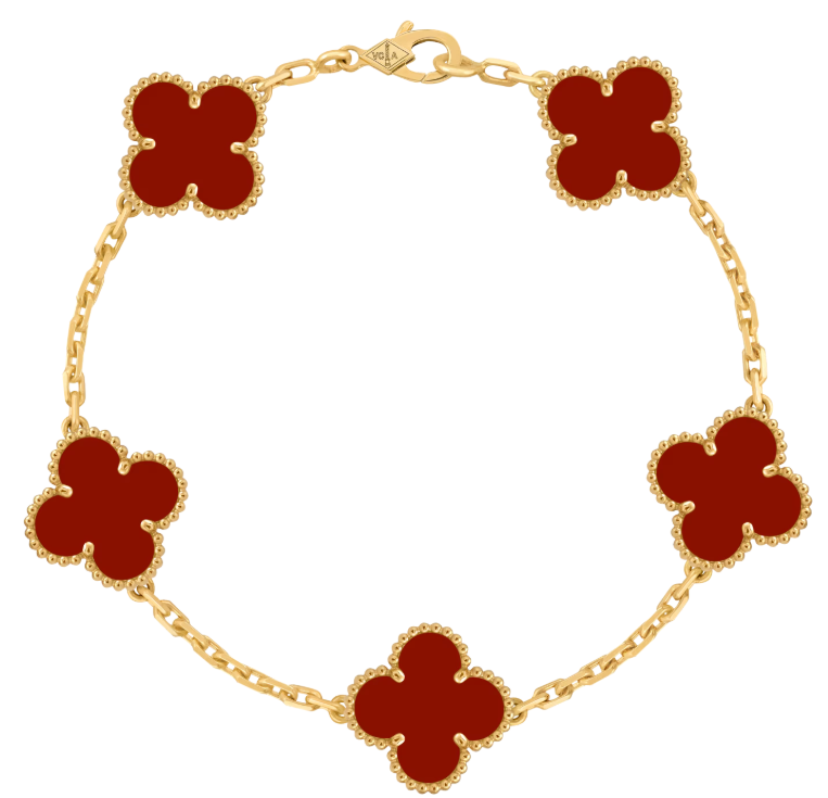 Van Cleef & Arpels Vintage Alhambra bracelet, 5 motifs Armband