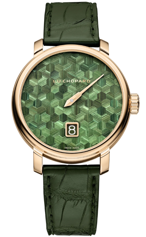 Quattro Spirit 25 Straw Marquetry Edition Chopard