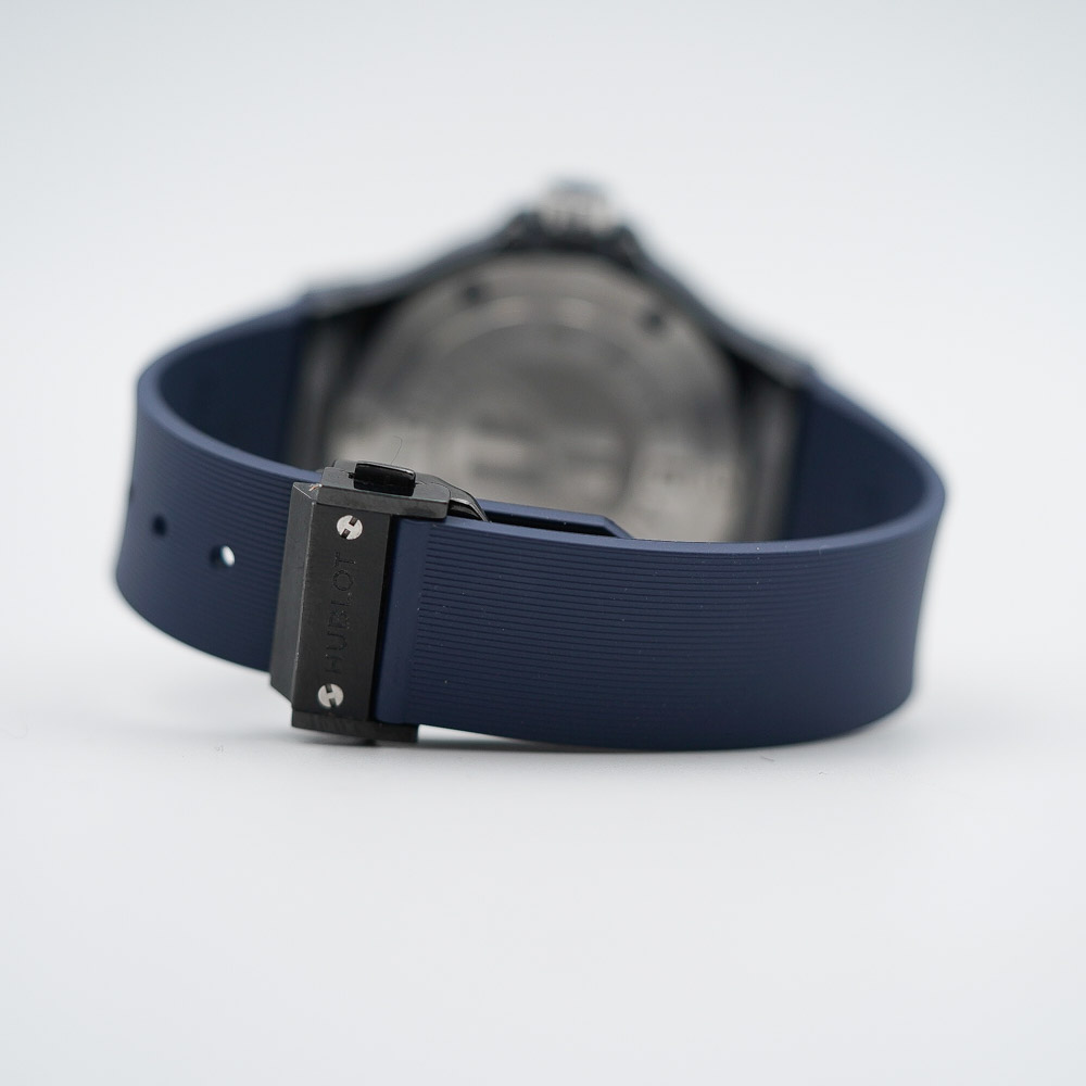 Hublot Big Bang 38 Ceramic Blue Diamonds